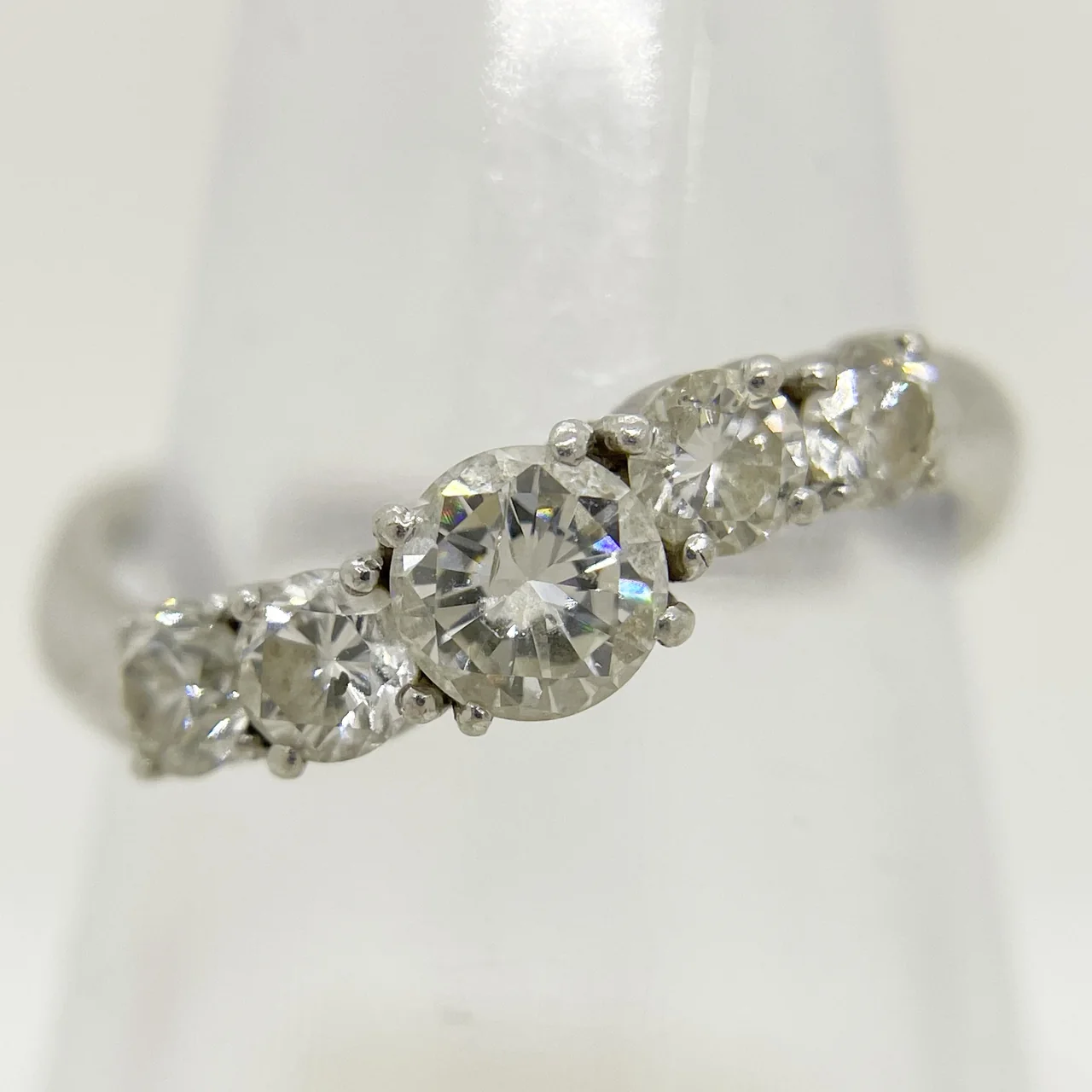 PT900 DIAMOND RING FD1.00CT 3.6G