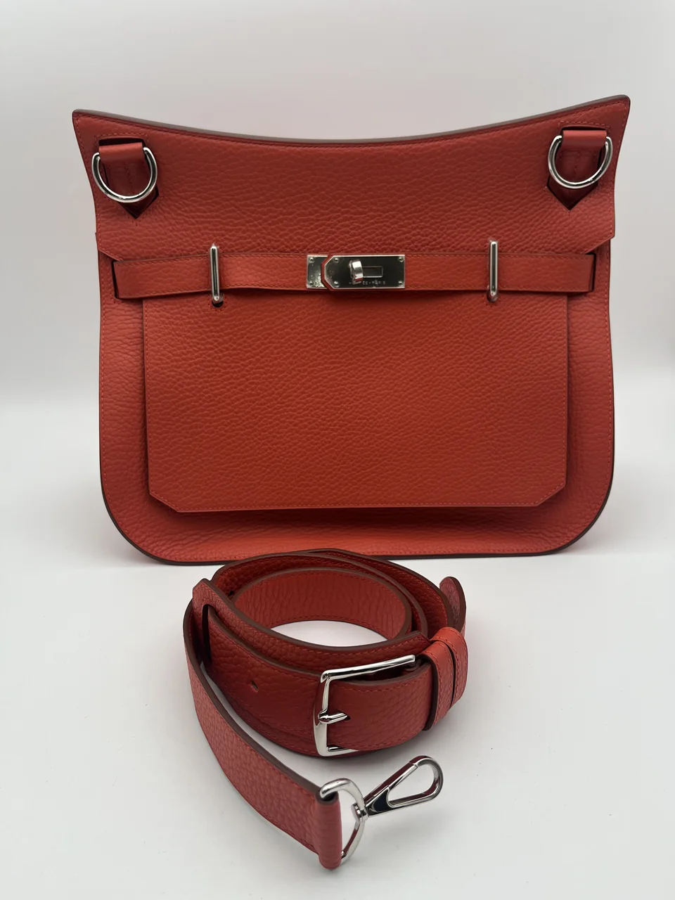 HERMES JYPSIERE 34 (RED, □P STAMP) view 3