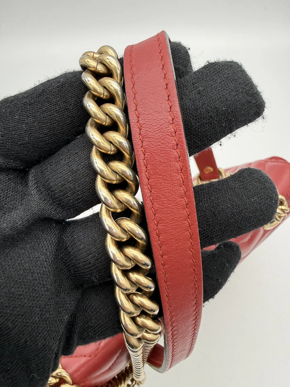 GUCCI GG MARMONT CHAIN SHOULDER BAG view 14
