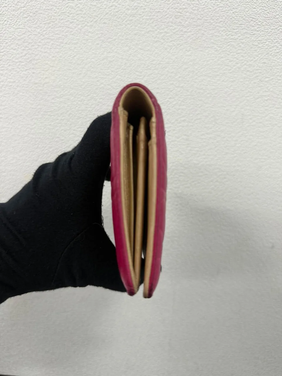 CHANEL CAMELIA LONG WALLET (16 SERIAL CODE) view 6
