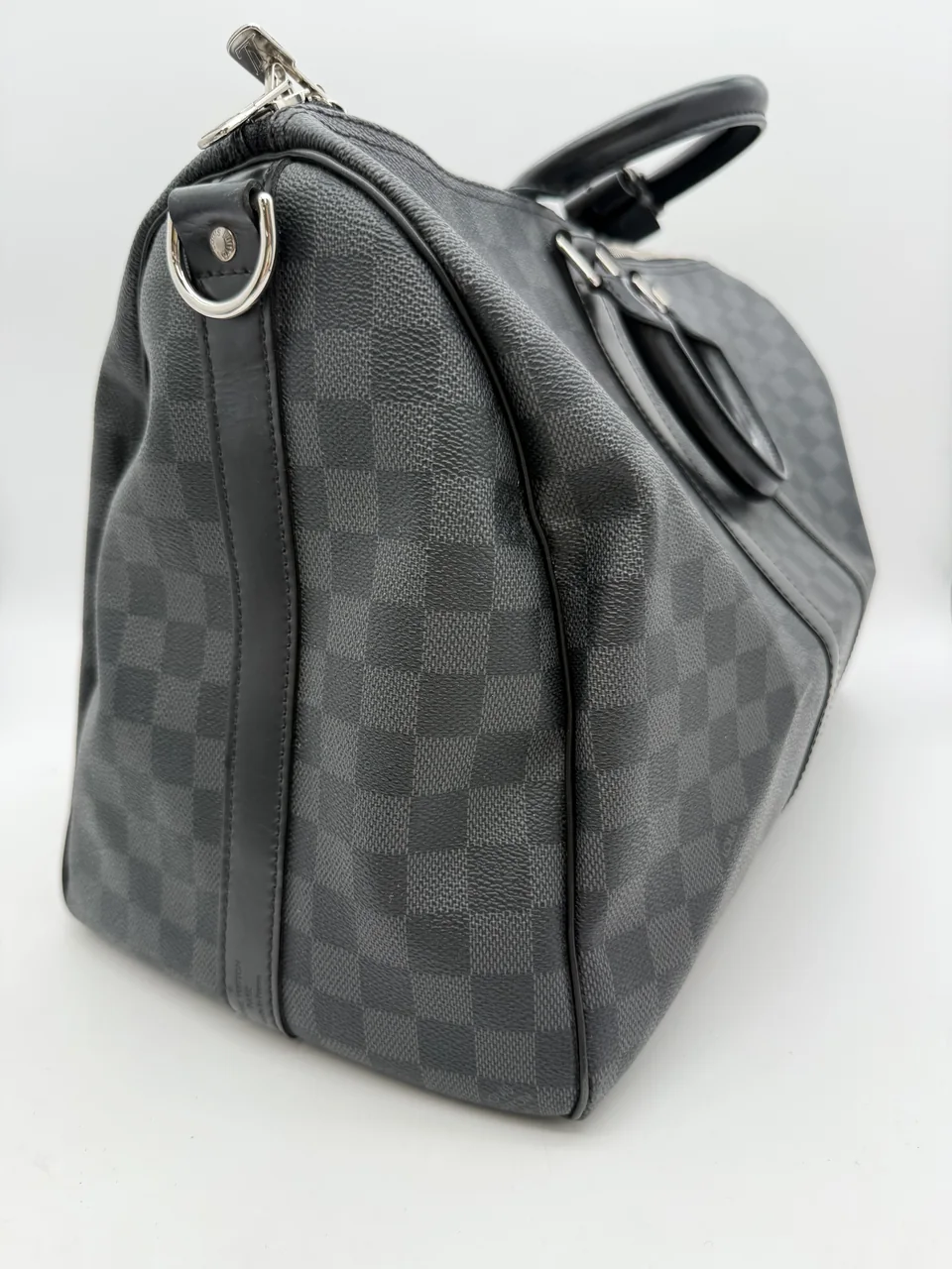 LV DAMIER GRAPHITE KEEPALL BANDOULIERE 45 view 4