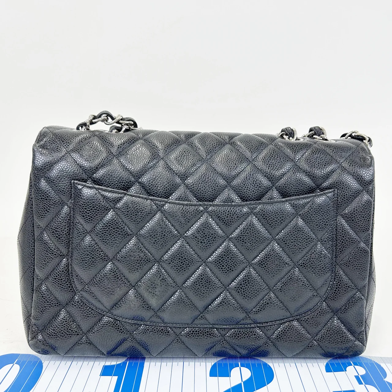 CHANEL CAVIAR CHAIN SHOULDER BAG hover