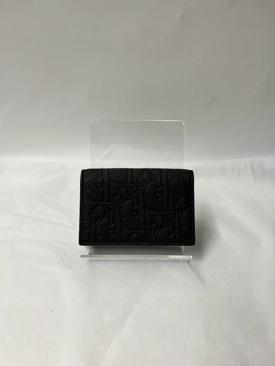 DIOR GRAVITY CARD CASE (BLACK) view 3