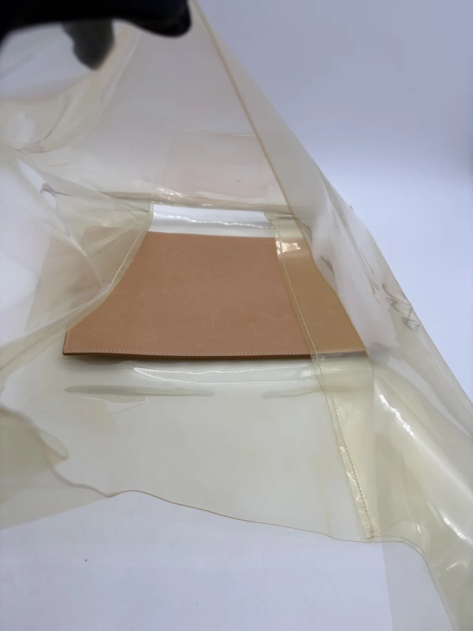 JIL SANDER CLEAR BAG view 3