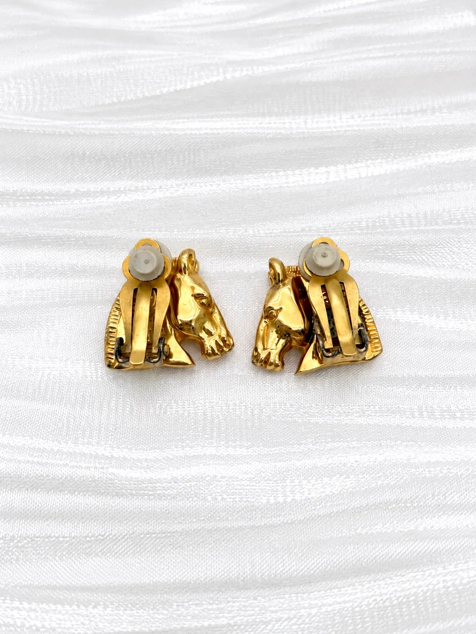 HERMES HORSE EARRINGS