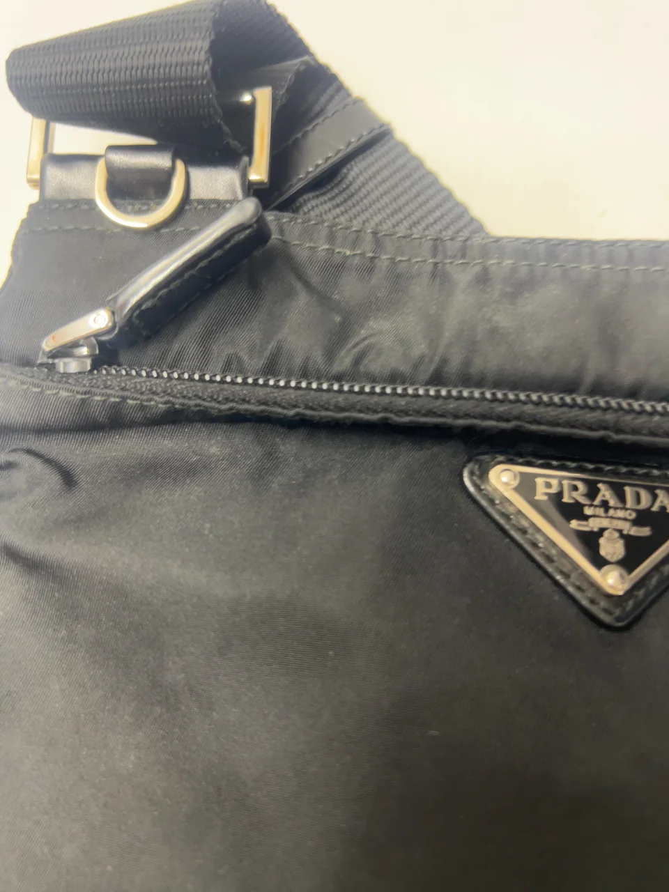 PRADA NYLON SHOULDER BAG view 3