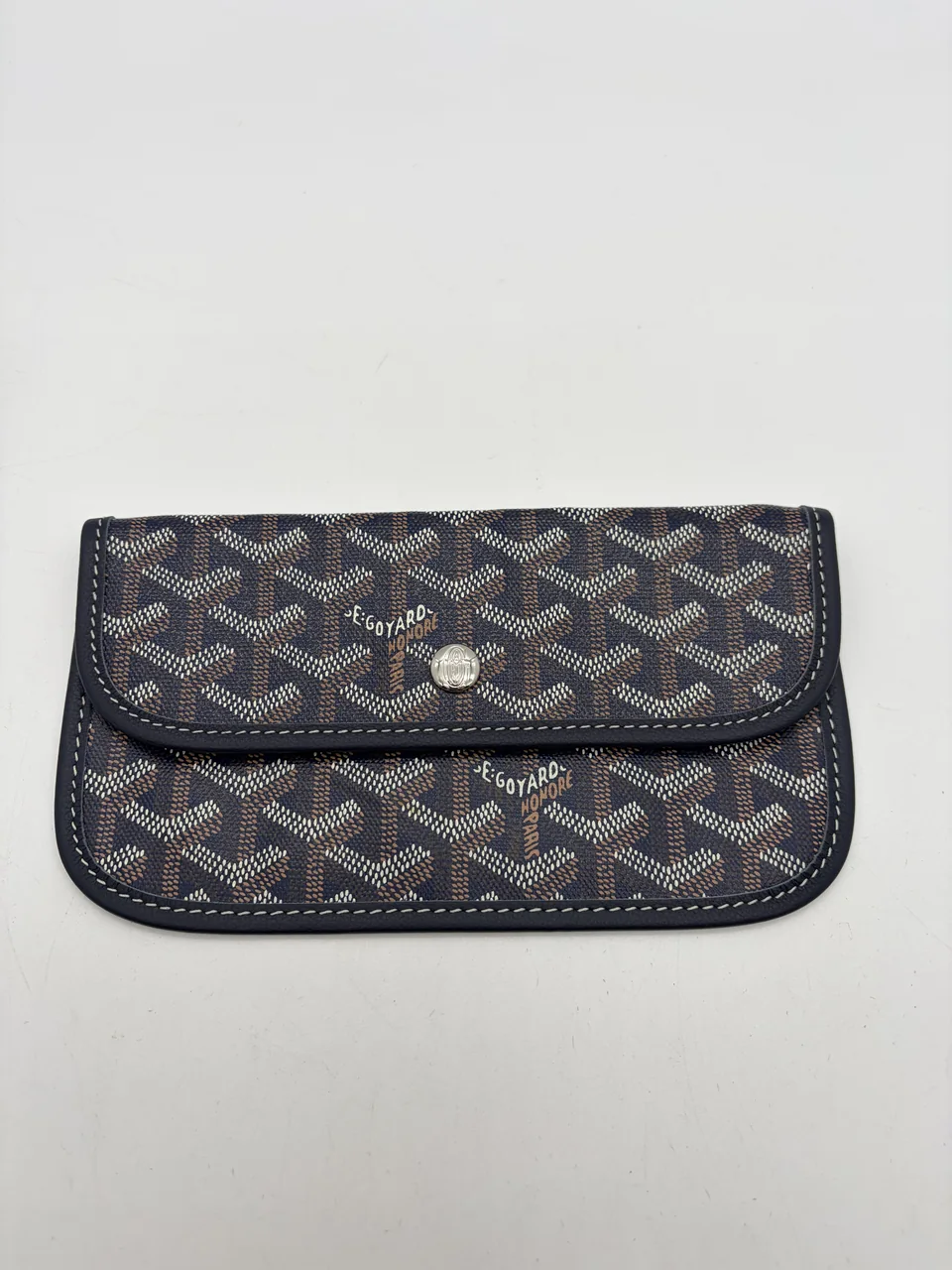 GOYARD SAINT LOUIS PM POUCH (NAVY BLUE)