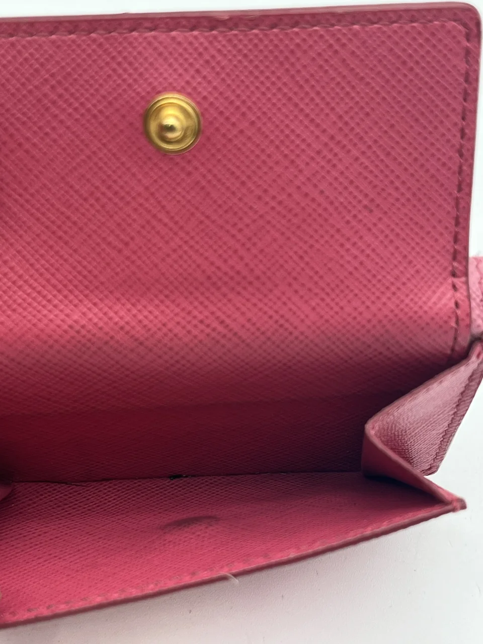 PRADA TRIFOLD WALLET (PINK) photo 7