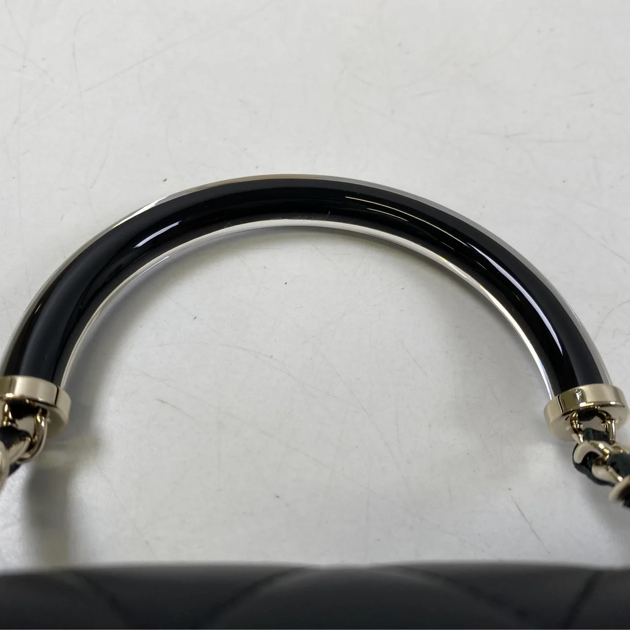 CHANEL LAMB SKIN MATELASSE TWO-WAY SHOULDER BAG view 6