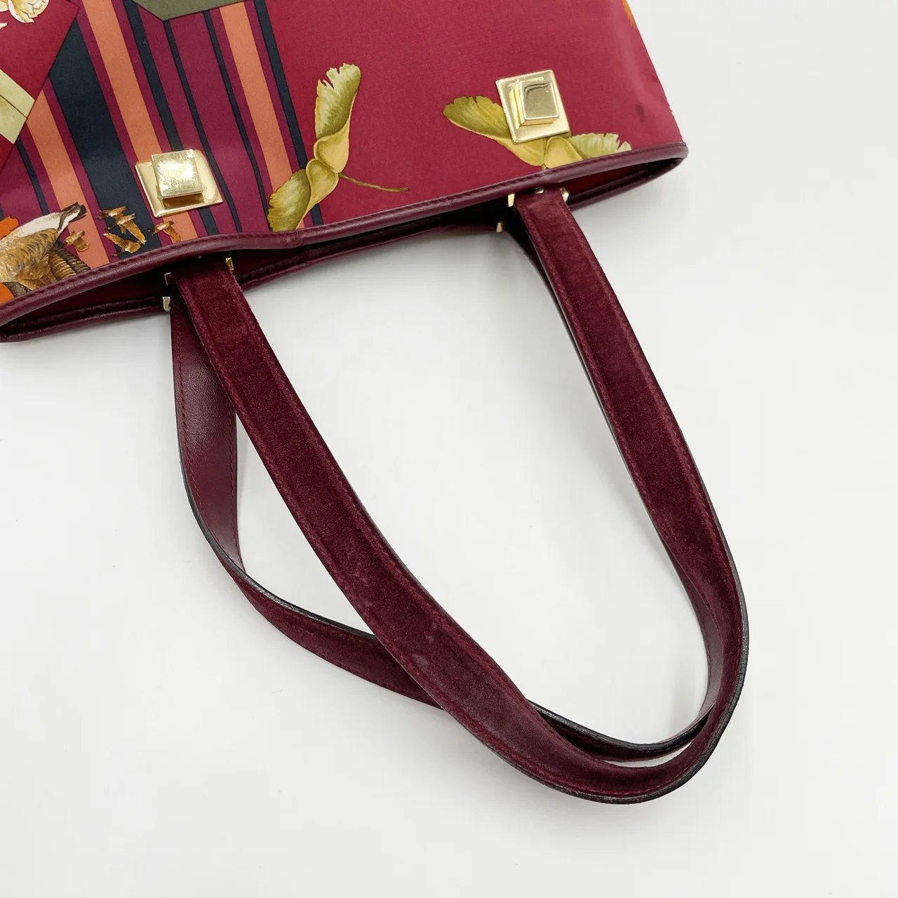 SALVATORE FERRAGAMO SCARF TOTE BAG view 4