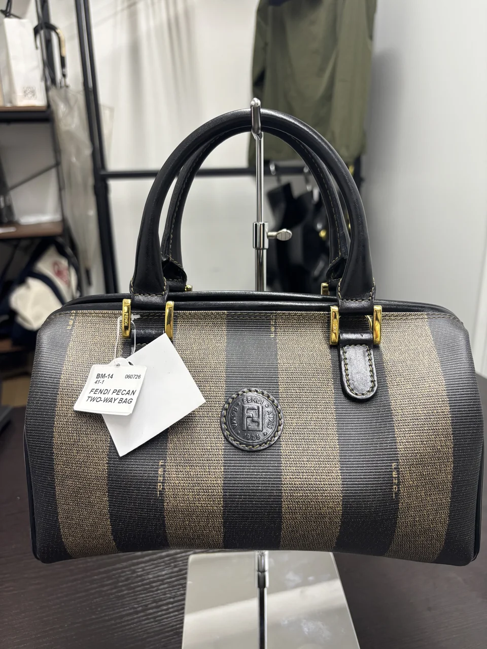 FENDI PECAN TWO-WAY BAG view 13