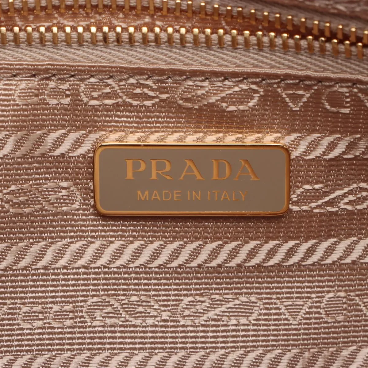 PRADA TESSUTO TWO-WAY SHOULDER BAG (BEIGE) view 9