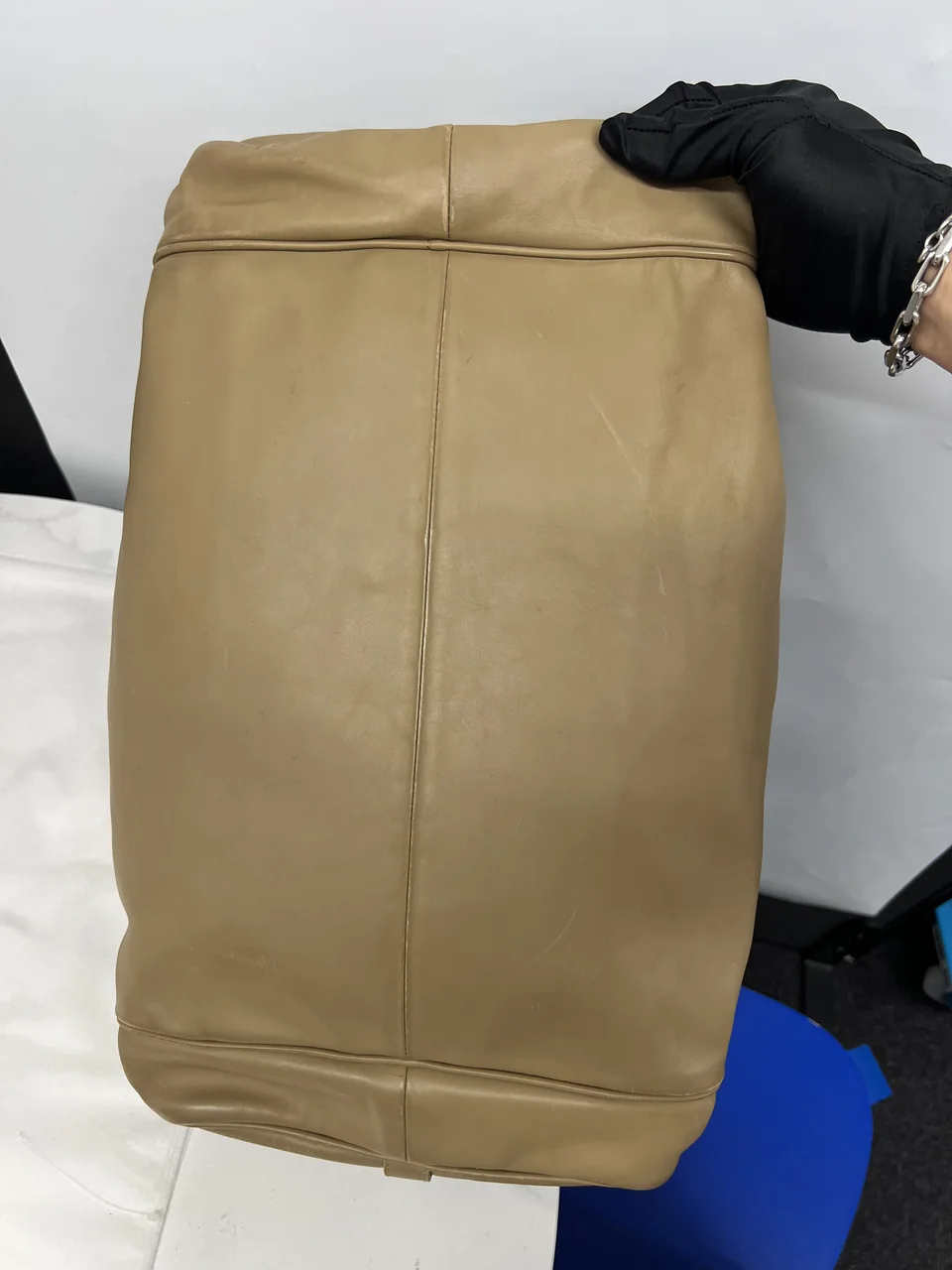 BOTTEGA VENETA SIDE POCKET ZIP POST SHOULDER BAG view 5