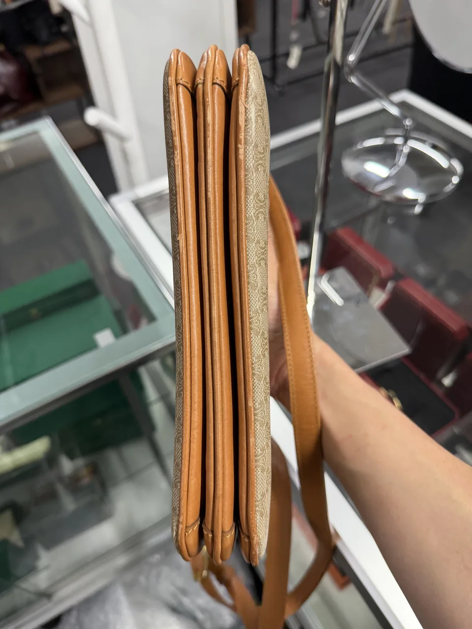 CELINE MACADAM SHOULDER BAG view 5