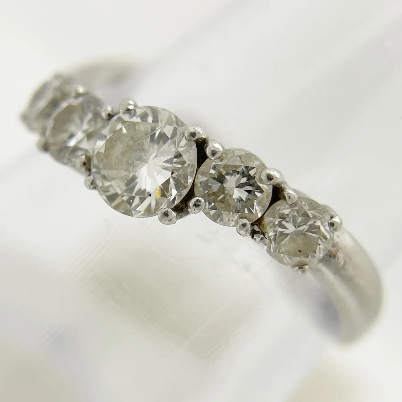 PT900 DIAMOND RING FD1.00CT 3.6G view 6