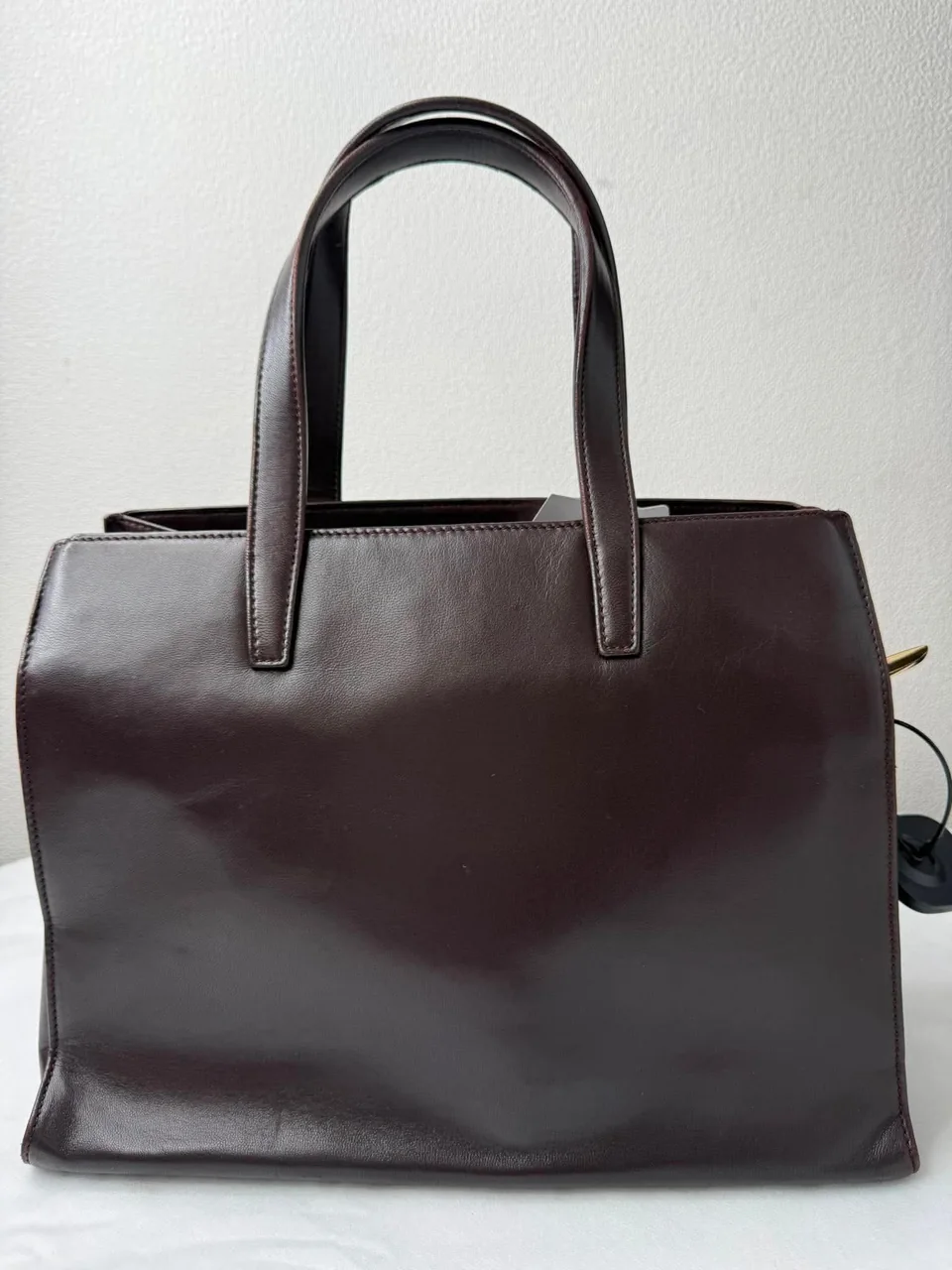 LOEWE TWO-WAY SHOULDER BAG (DARK BROWN) hover