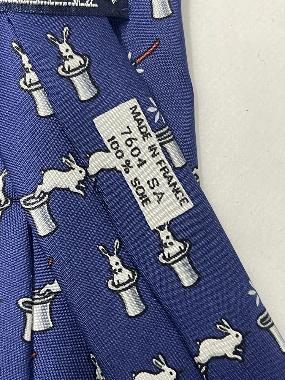 HERMES NECKTIE (RABBIT) view 7