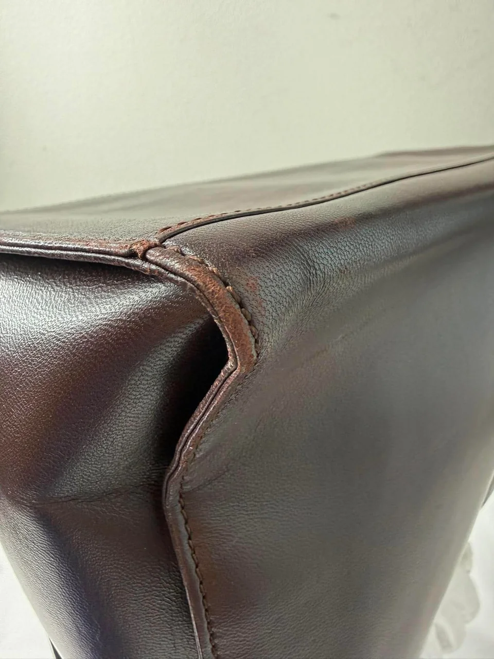 LOEWE TWO-WAY SHOULDER BAG (DARK BROWN) view 5