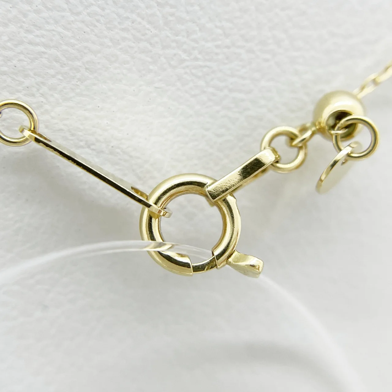 K18 BUTTERFLY NECKLACE FD0.02CT 2.3G view 7