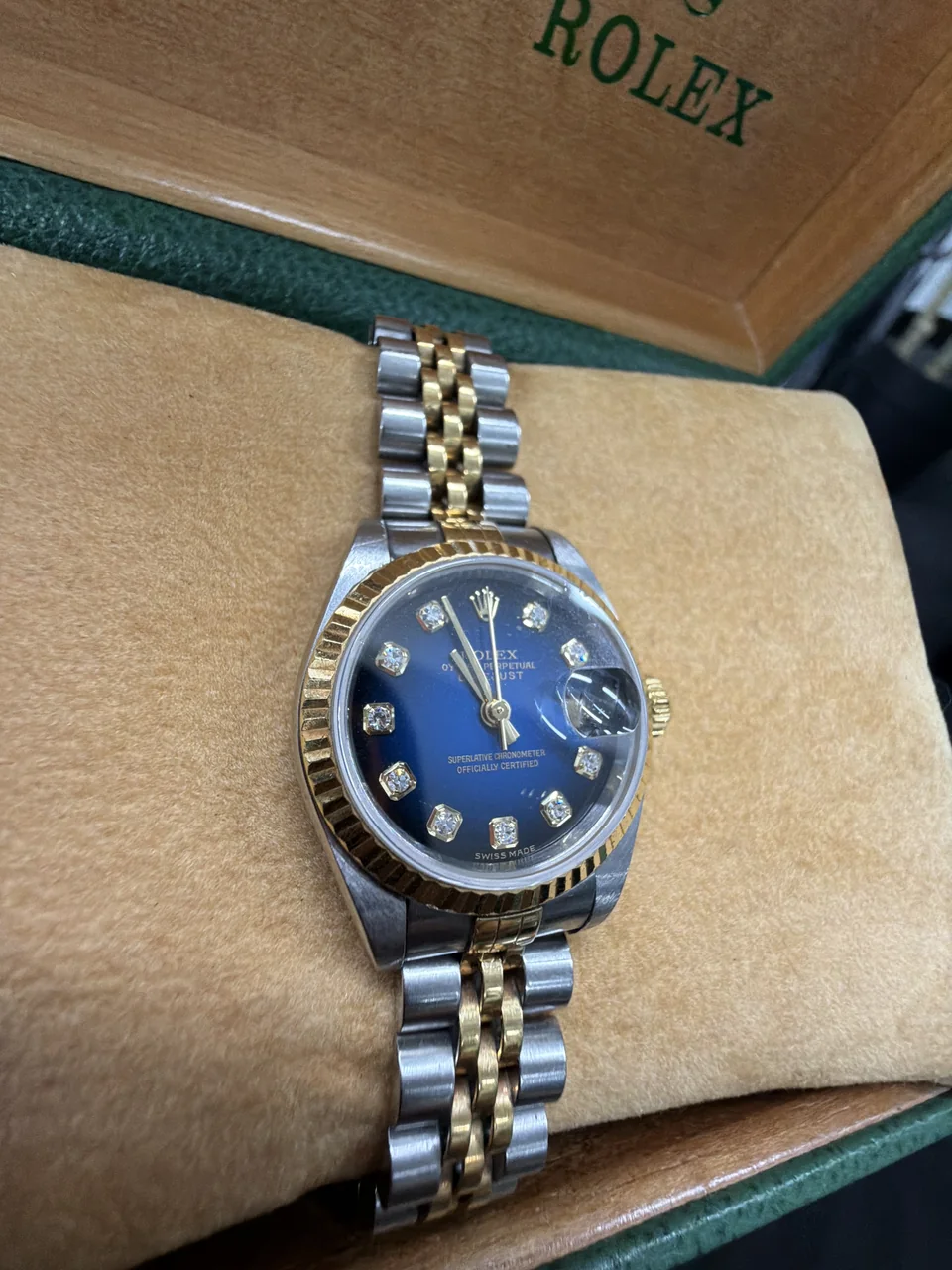 SS/YG ROLEX DATEJUST (79173G, Y CODE, 21 LINKS) view 5