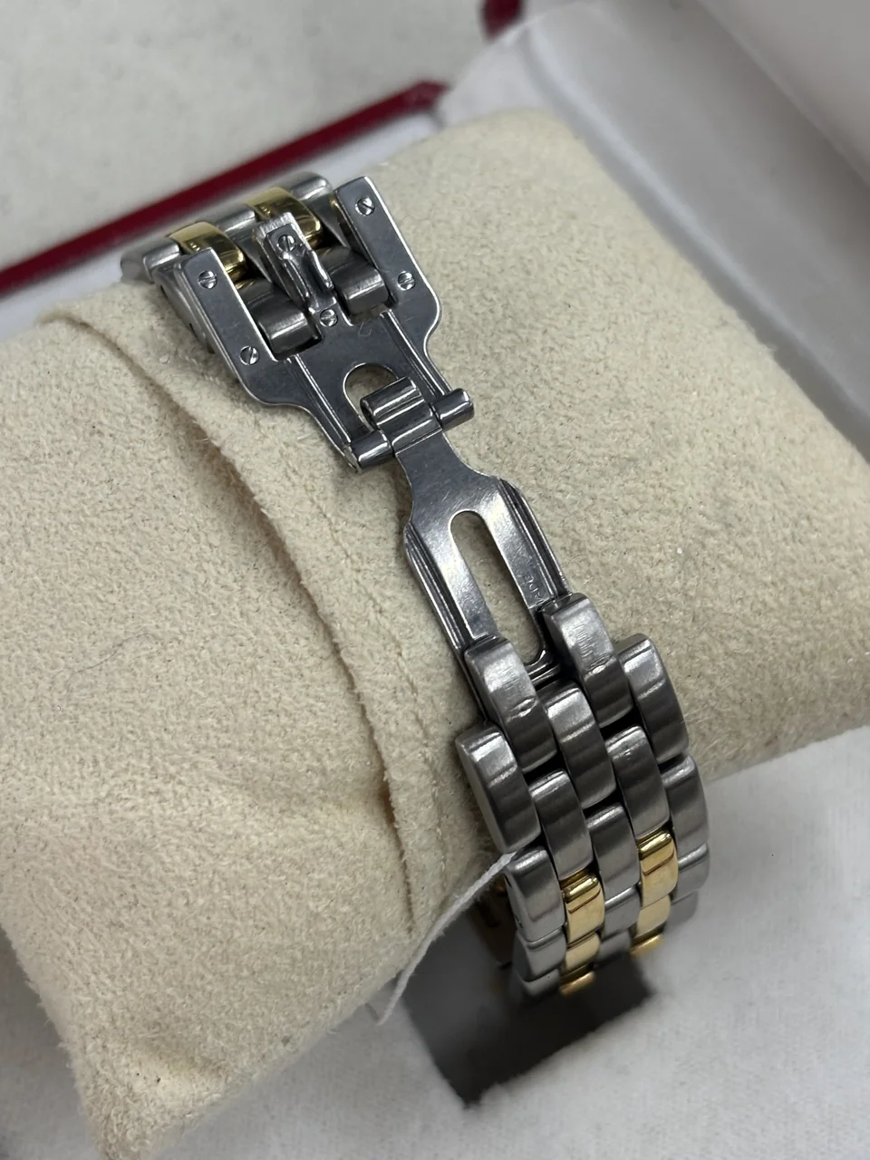 CARTIER PANTHERE LM TWO-ROW IVORY DIAL SS X YG/QZ (1986/06/18) BOOKLET (83083442 8395700131) view 7