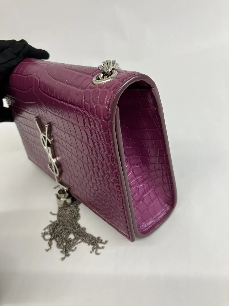SAINT LAURENT KATE TASSEL (PINK) view 9
