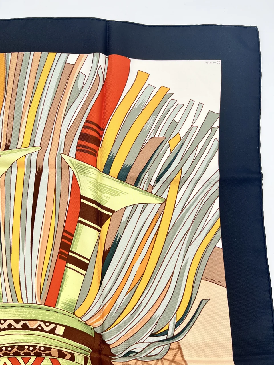 HERMES CUIRS DU DESERT SCARF view 4