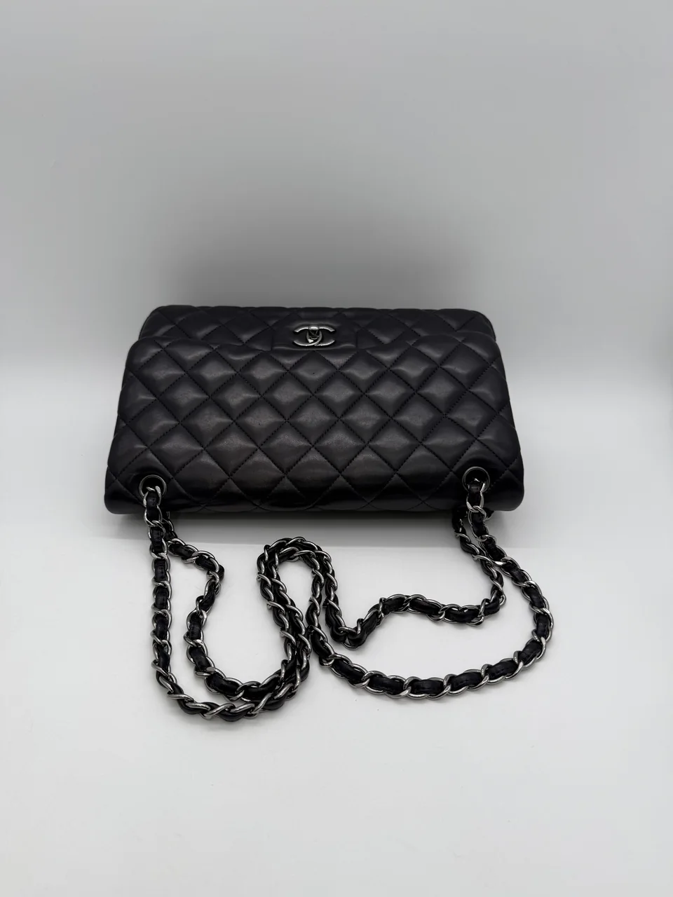 CHANEL LAMB SKIN DECA MATELASSE view 10