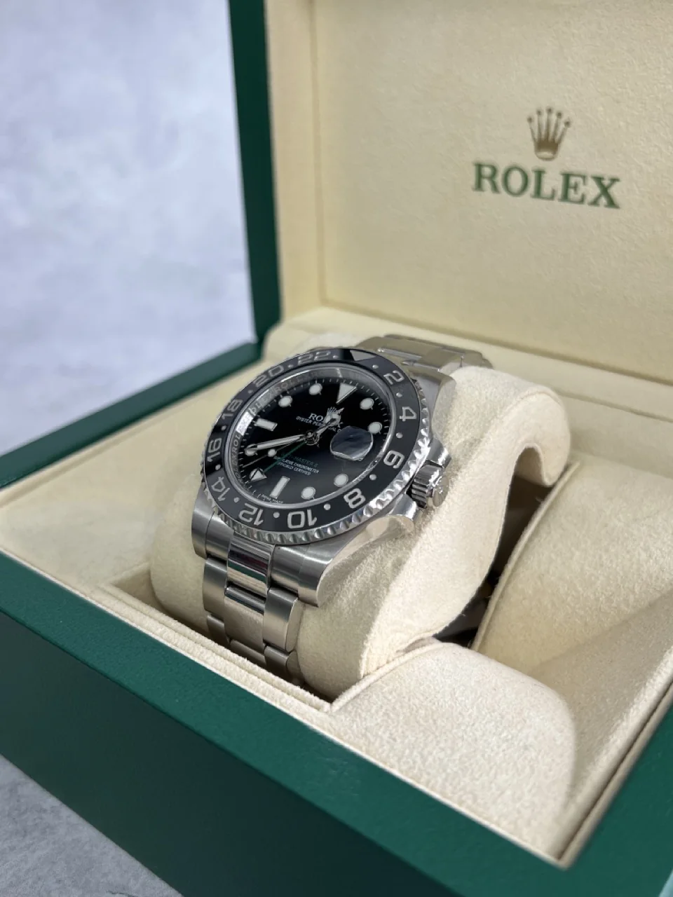 SS/AT ROLEX GMT MASTER II (2018/02/12, 116710LN, H5Y14982) view 3