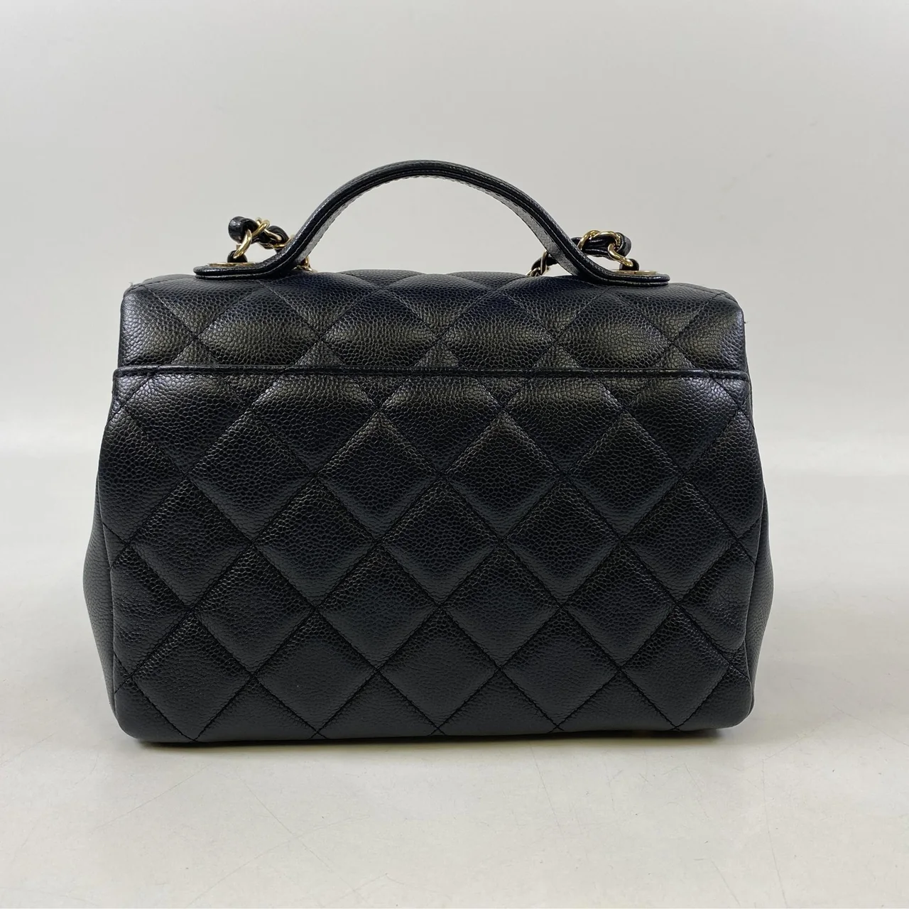 CHANEL CAVIAR TWO-WAY CHAIN SHOULDER BAG view 14