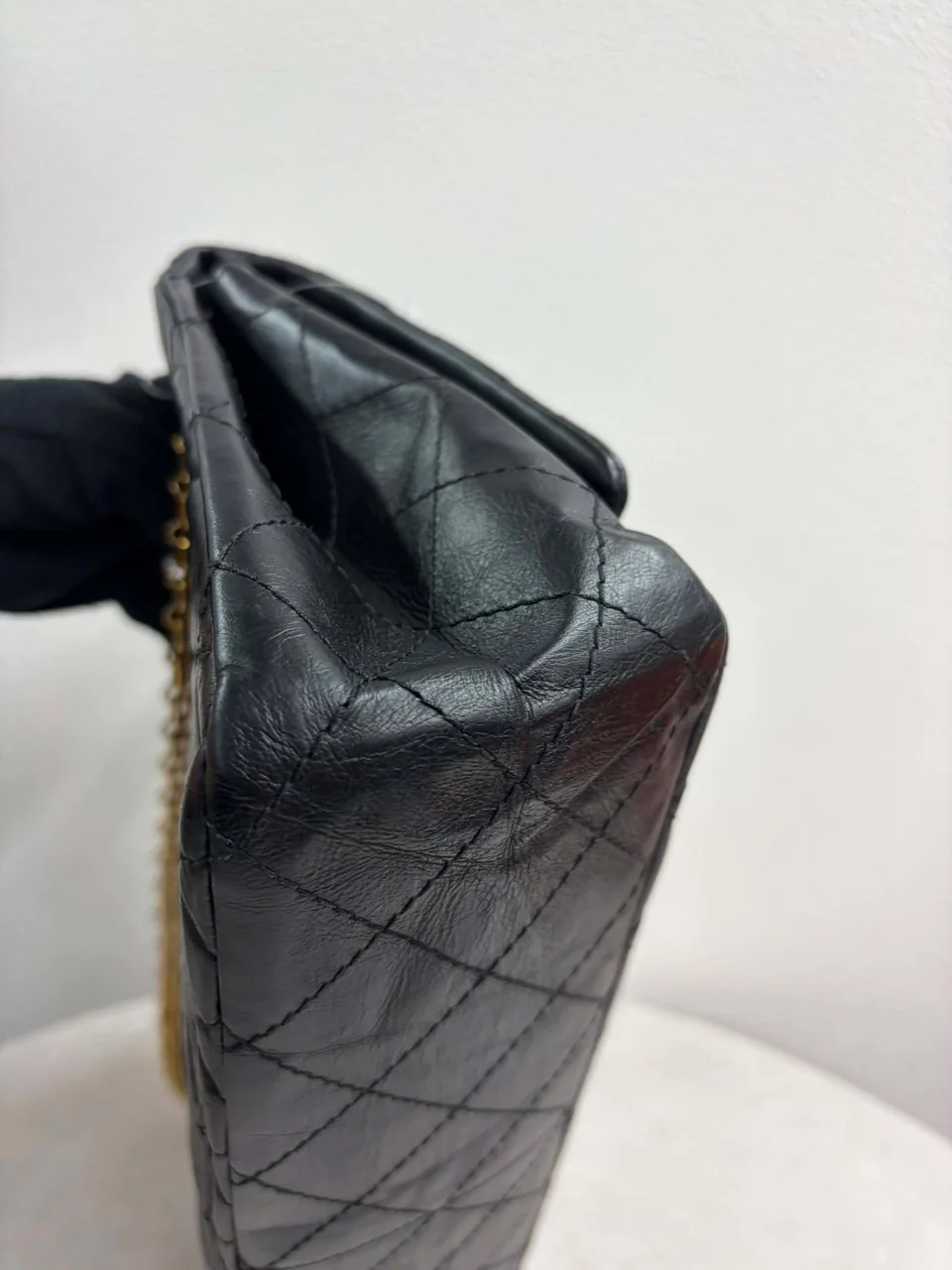 CHANEL CALF SKIN 2.55 MAXI view 6