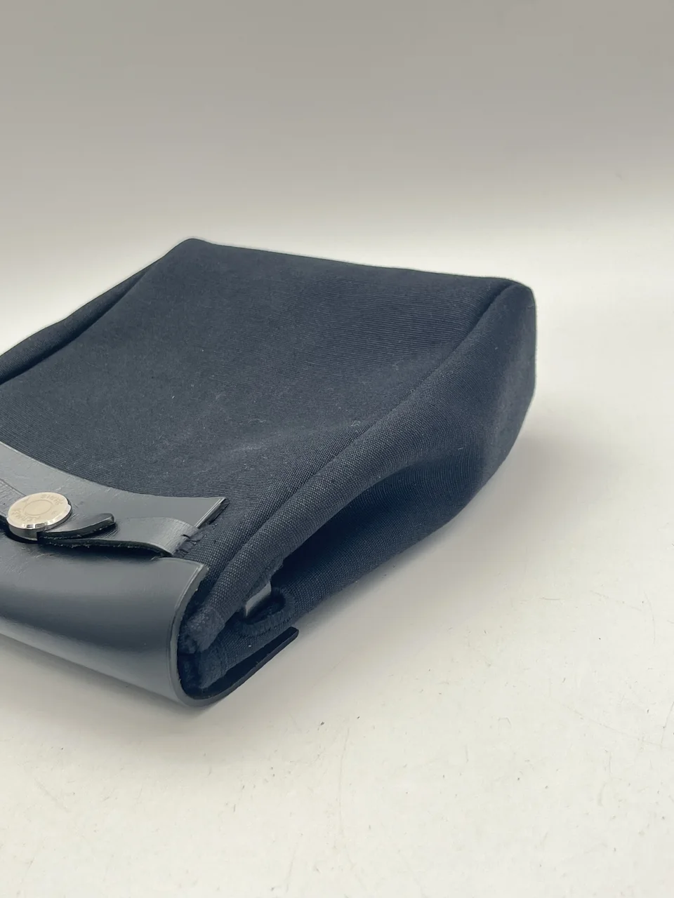 HERMES HERBAG TPM (TOILE OFFICIER X VACHE, □H STAMP) view 4