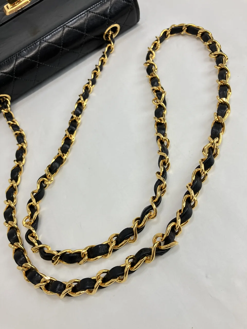 CHANEL LAMB SKIN CHAIN SHOULDER BAG (1 SERIAL CODE) view 24