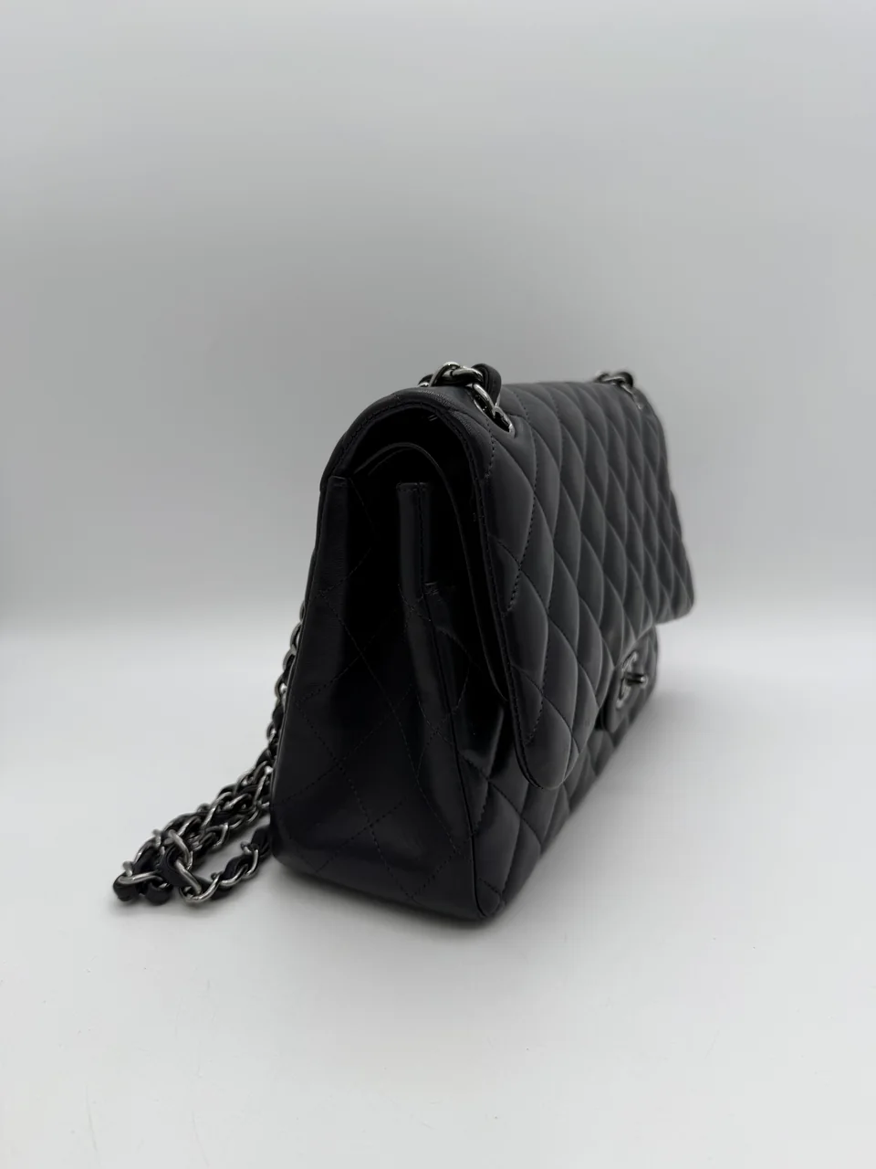 CHANEL LAMB SKIN DECA MATELASSE view 6