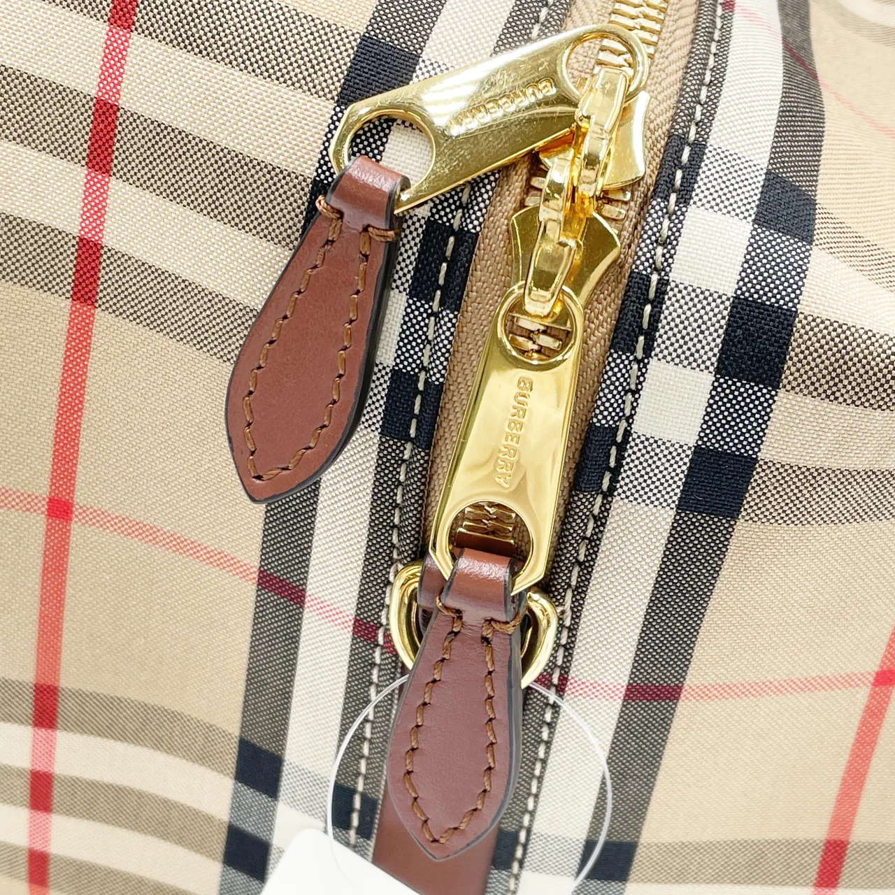 BURBERRY NOVA CHECK TWO-WAY BAG view 7