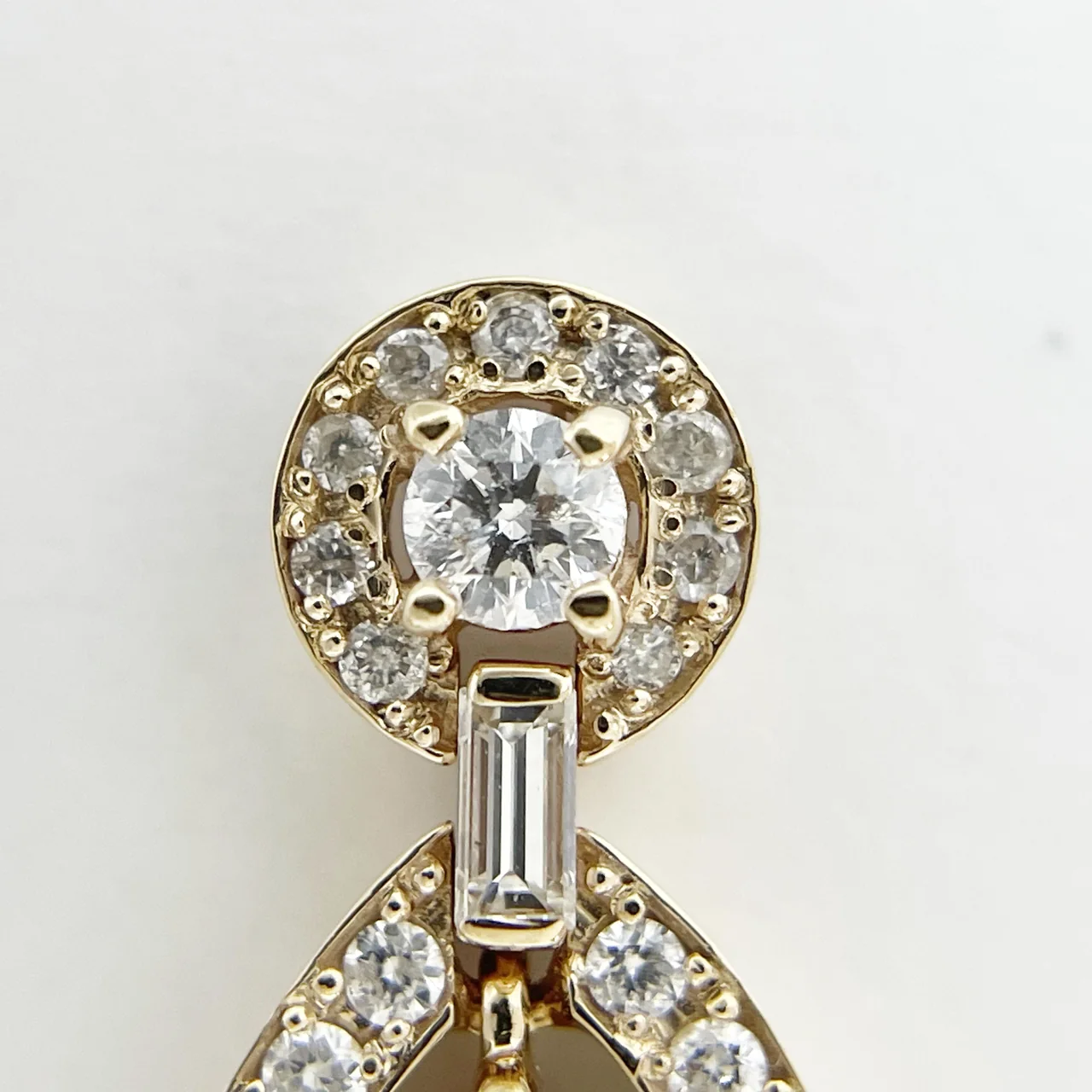 K18 DIAMOND PENDANT D0.444CT FD0.41CT 1.8G view 5