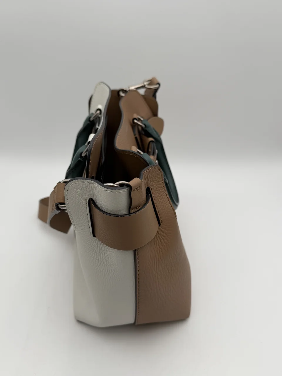 BURBERRY TWO-WAY BAG (BROWN) view 5