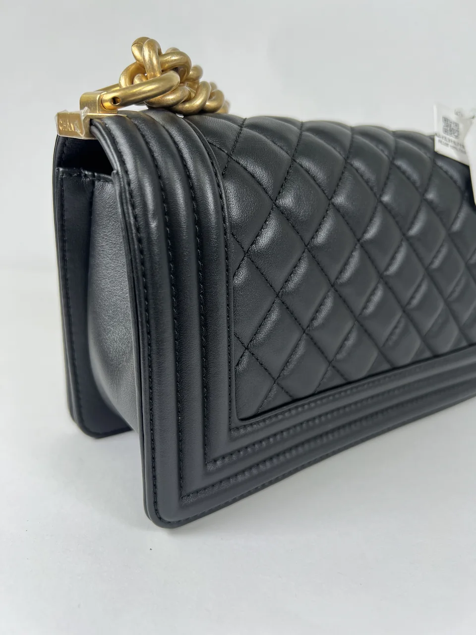 CHANEL LAMB SKIN LE BOY 20 view 6
