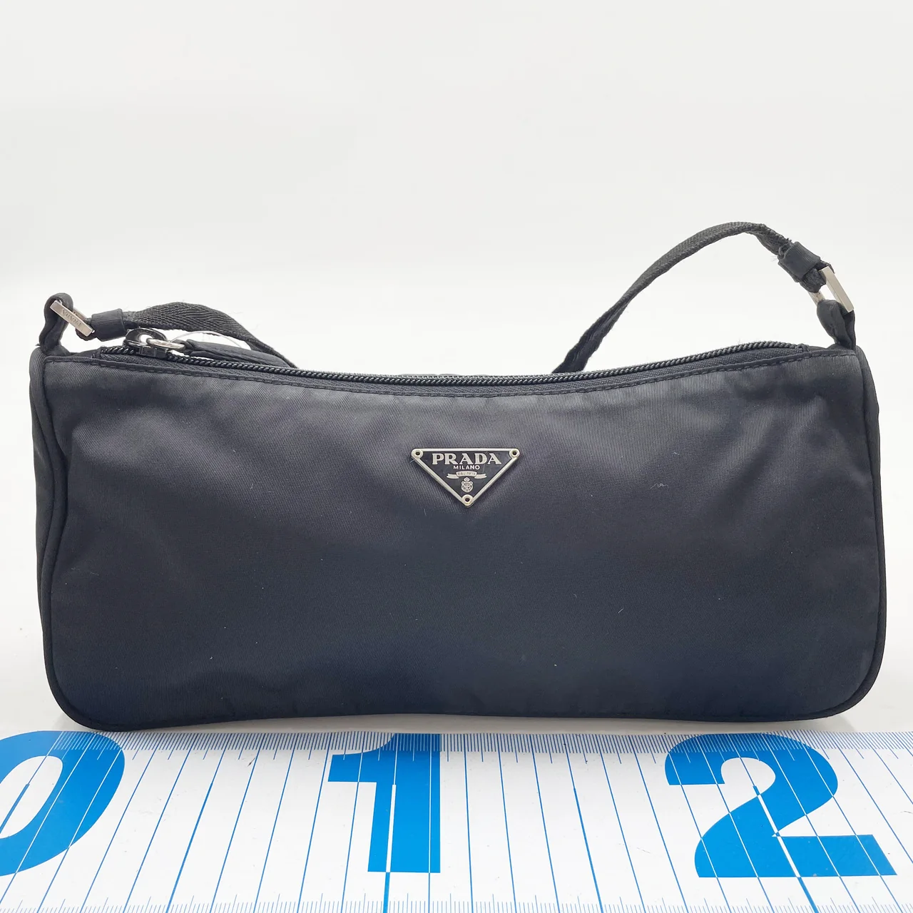 PRADA ACCESSORY POUCH (BLACK) view 11