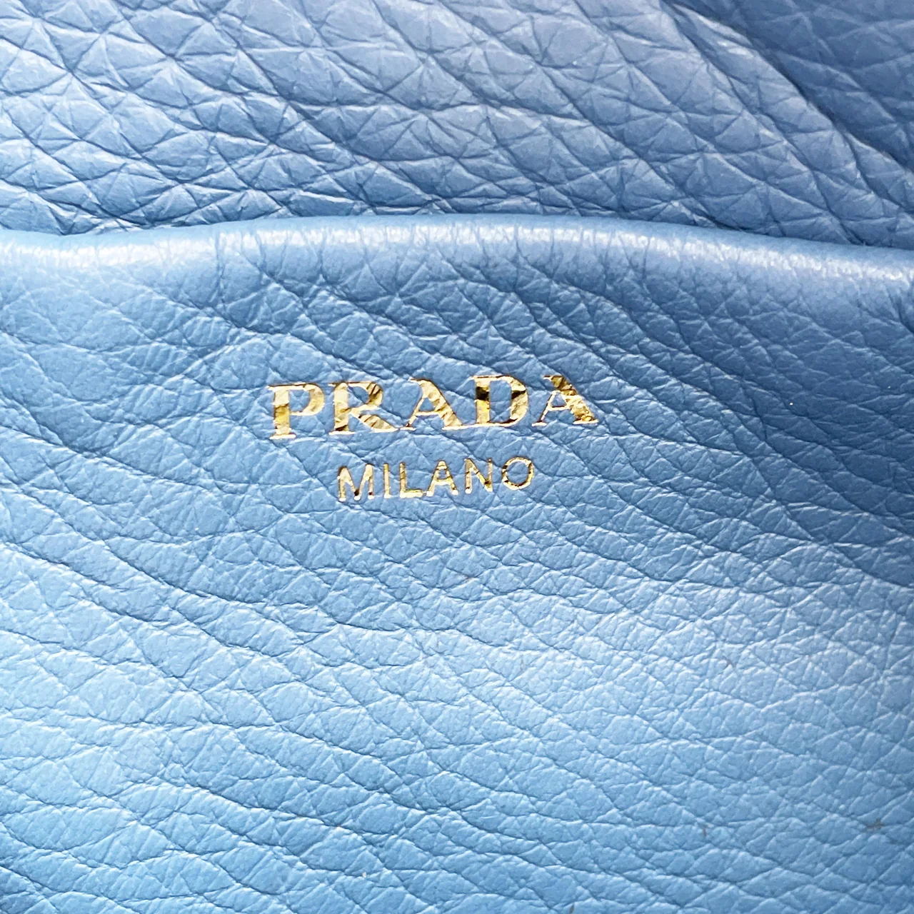 PRADA TWO-WAY BAG (BLUE) view 3