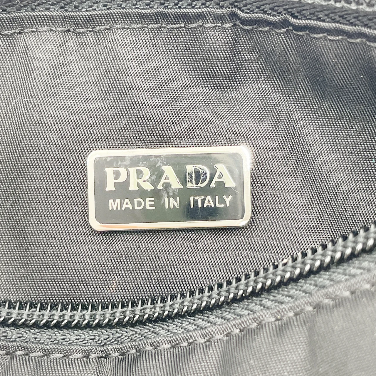 PRADA ACCESSORY POUCH (BLACK) view 11