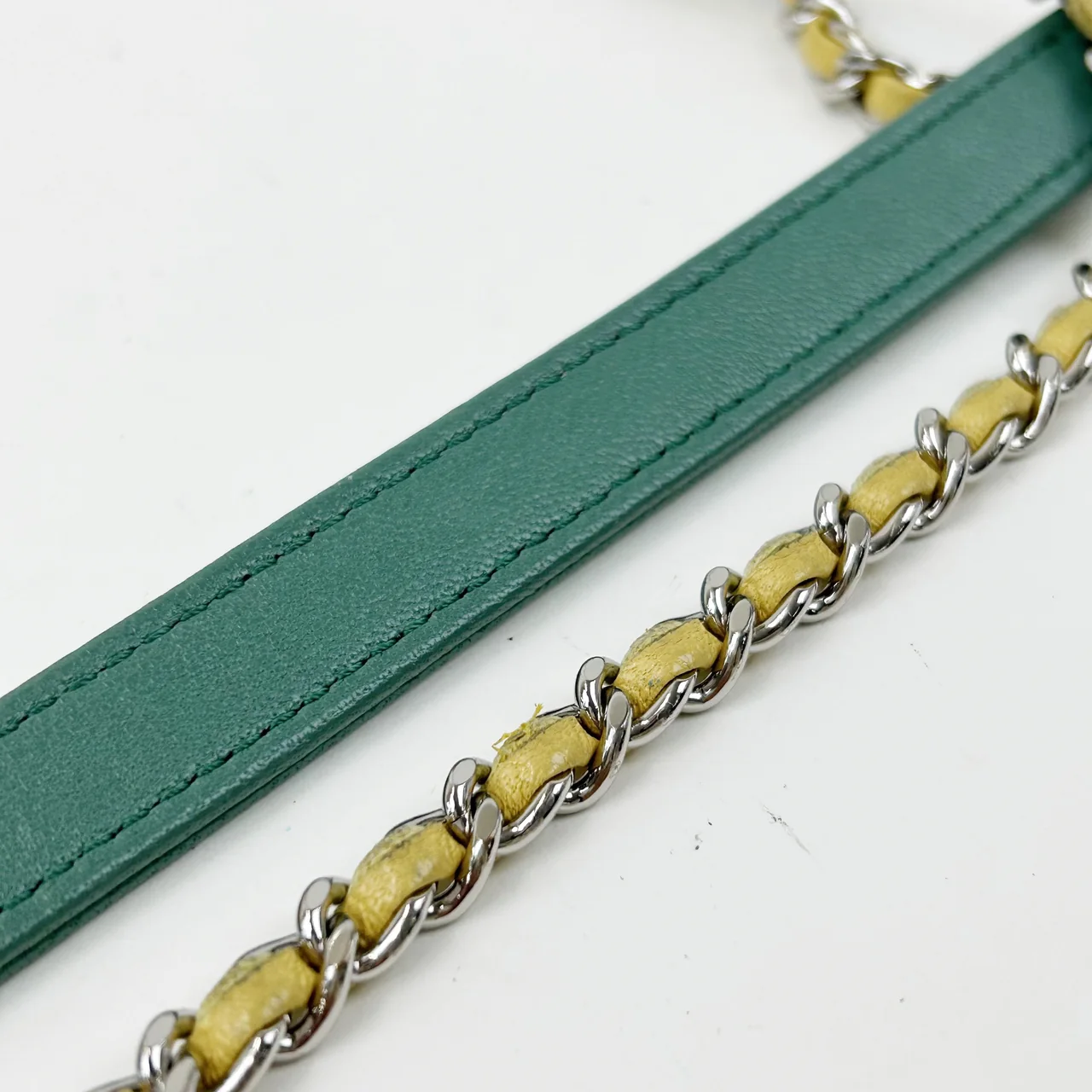 CHANEL LAMB SKIN CHAIN SHOULDER BAG view 6