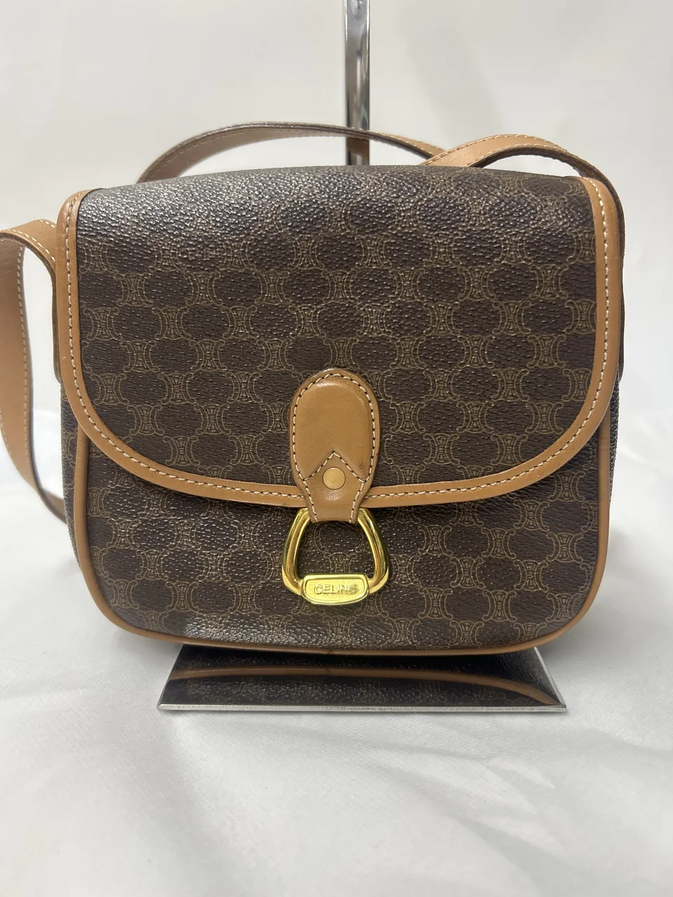 CELINE MACADAM SHOULDER BAG