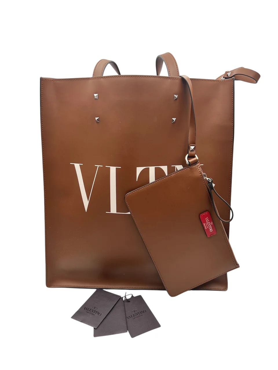 VALENTINO TOTE (BROWN)