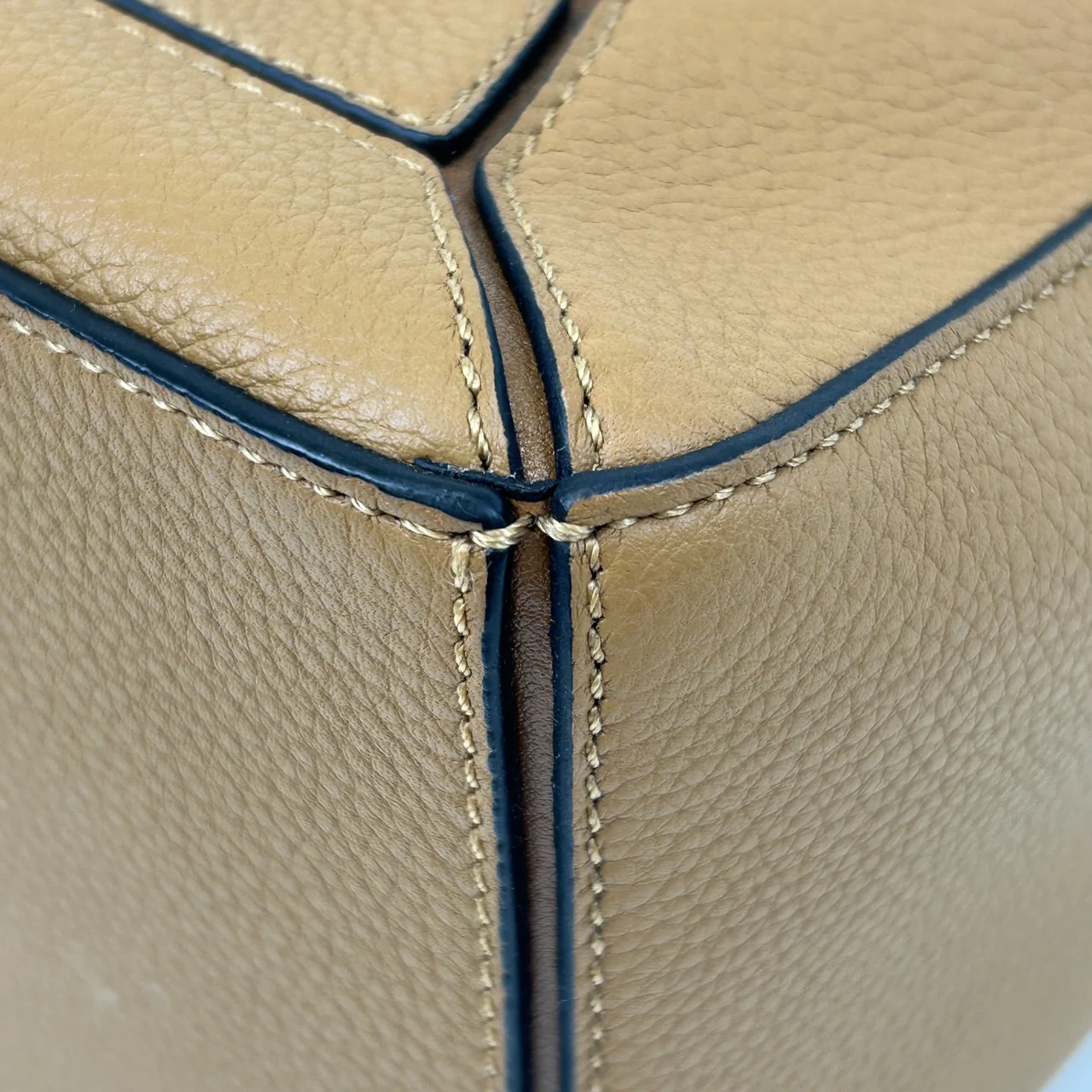 LOEWE PUZZLE SMALL BAG (LIGHT CAMEL) view 4