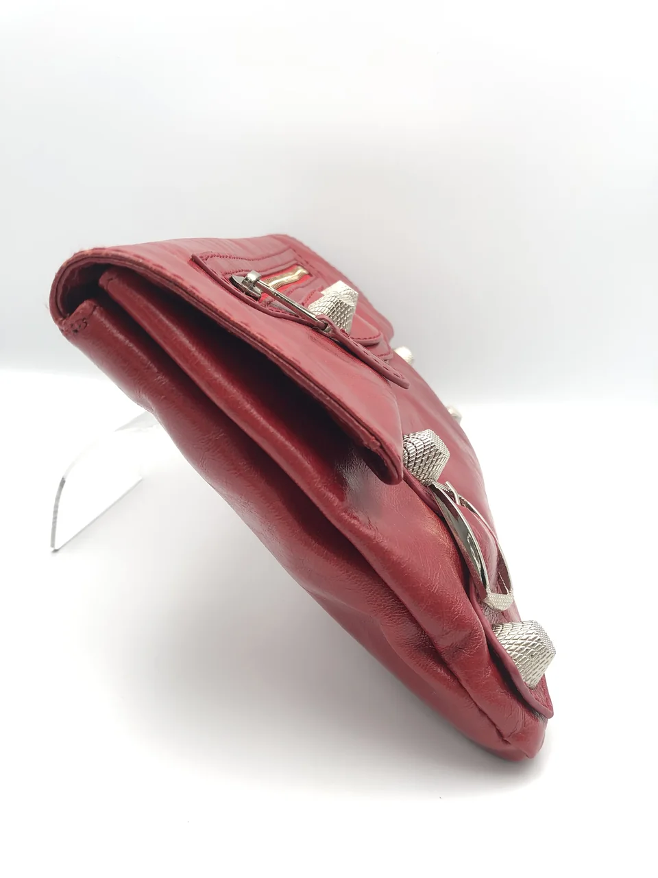 BALENCIAGA GIANT ENVELOPE CLUTCH (RED) view 6