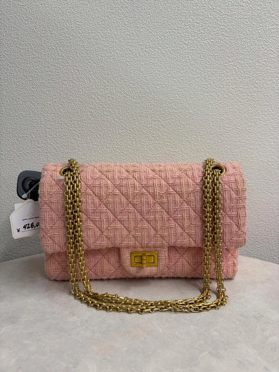 CHANEL TWEED 2.55 MATELASSE (23 SERIAL CODE) view 13