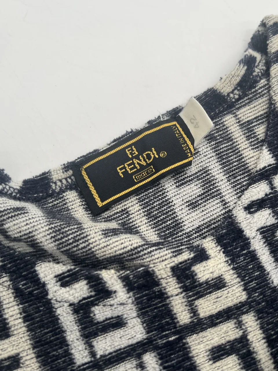 FENDI SHIRT (BLACK/WHITE) view 3