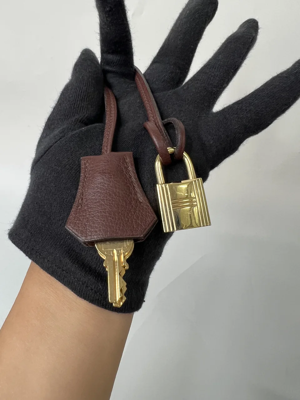 HERMES KELLY 35 (TAURILLON, BROWN, □A STAMP) view 14