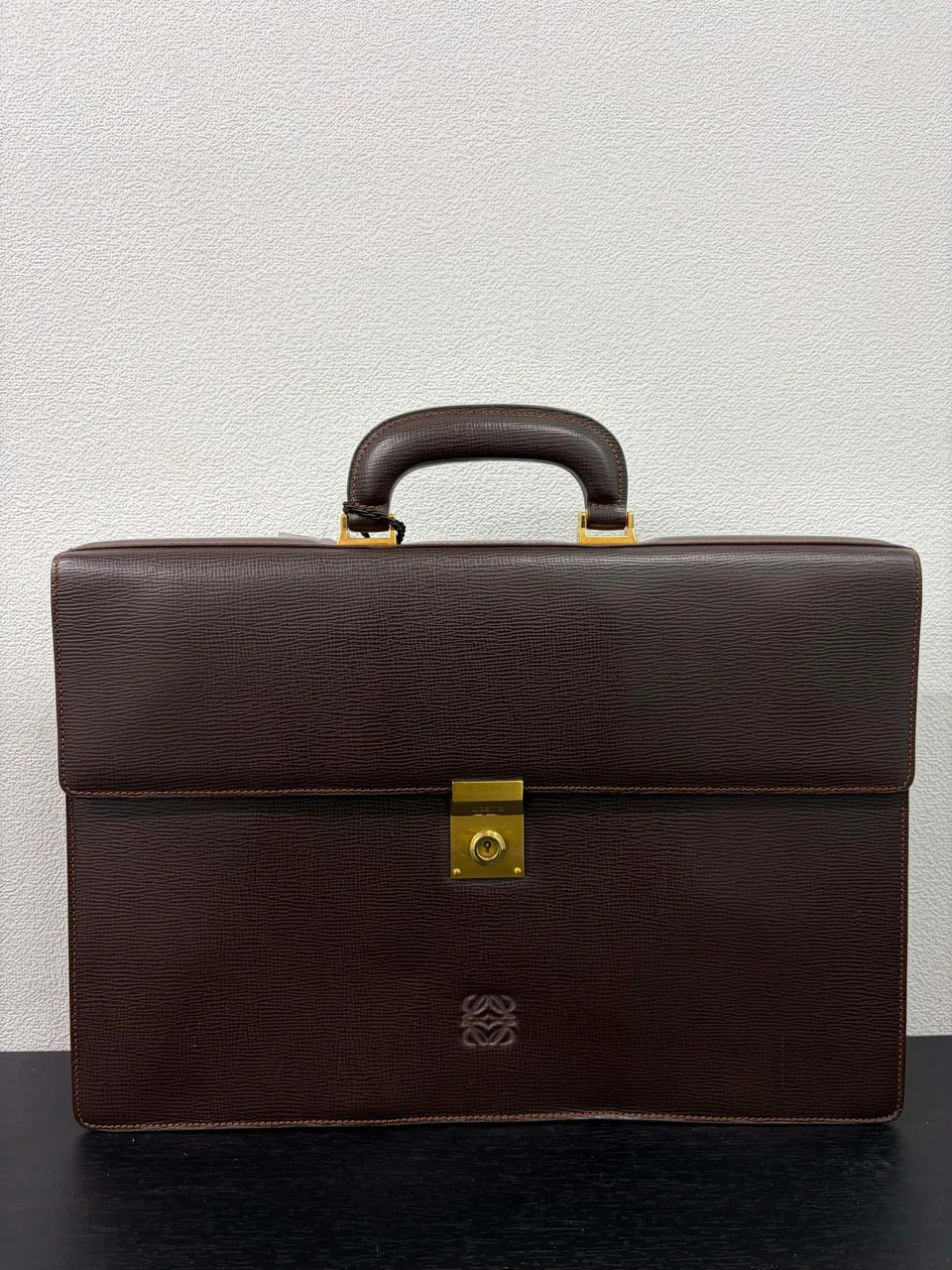 LOEWE BRIEFCASE (DARK BROWN) view 2